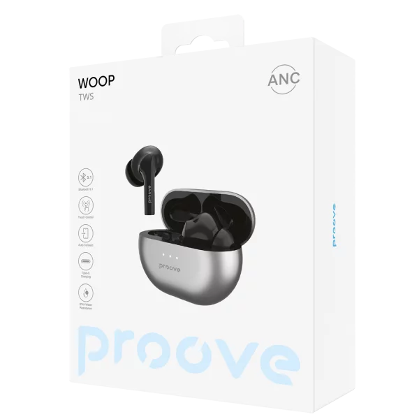Wireless Earphones Proove Woop TWS with ANC - Photo 5