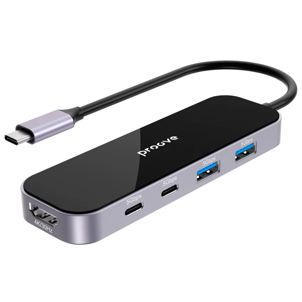 Type-C-HUB Proove Shadow (2*USB3.0 + Type-C + PD100W + HDMI)