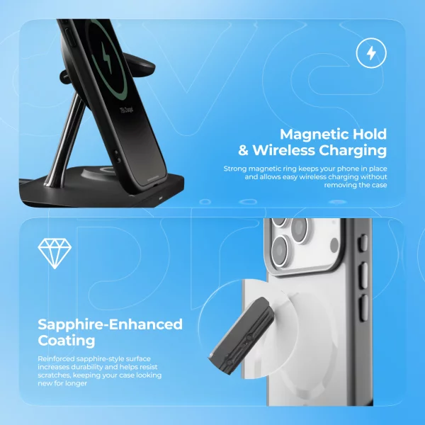 Proove Sapphire Case with Magnetic Ring iPhone 16 Pro Max - Photo 3