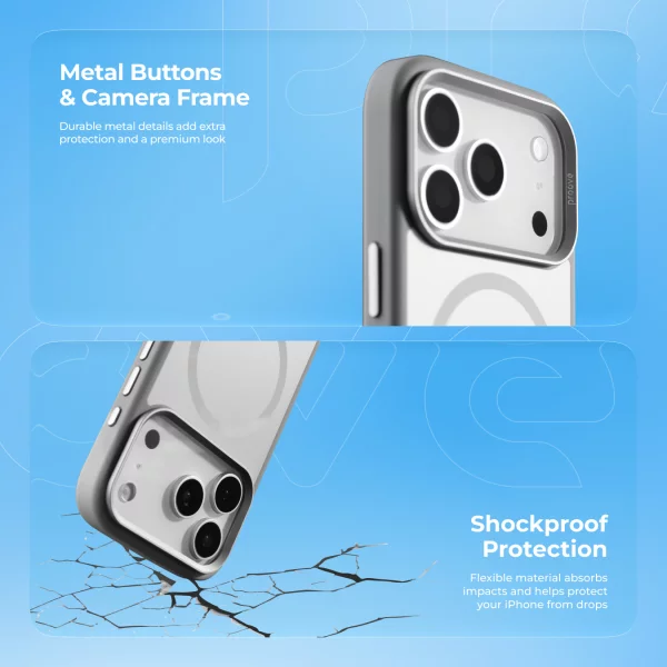 Proove Sapphire Case with Magnetic Ring iPhone 17 - Photo 4
