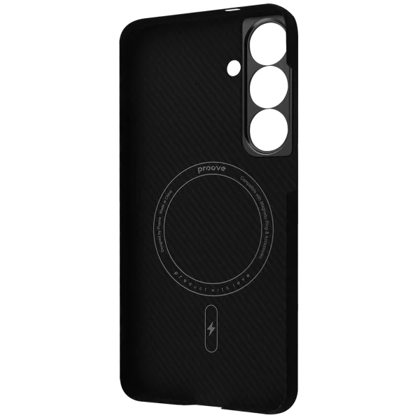 Proove Carbon Slim with Magnetic Ring Samsung Galaxy S25 - Photo 1