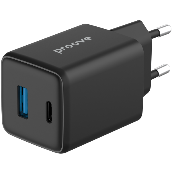 Wall Charger Proove Pocket GaN Plus 25W (Type-C + USB) - Photo 1