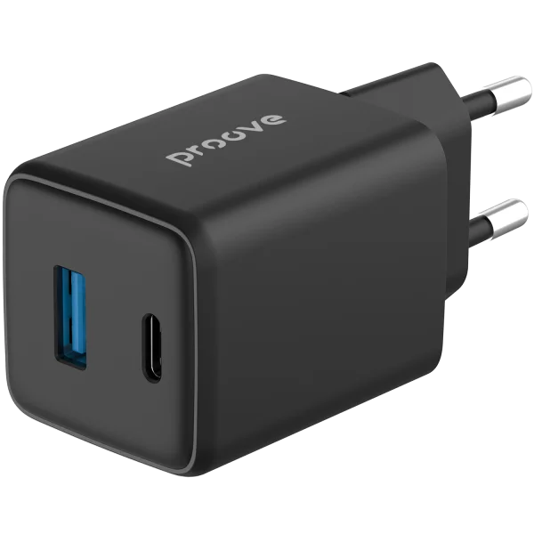 Wall Charger Proove Pocket GaN Plus 25W (Type-C + USB) - Photo 1