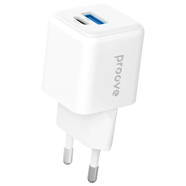 Wall Charger Proove Pocket GaN Plus 25W (Type-C + USB)