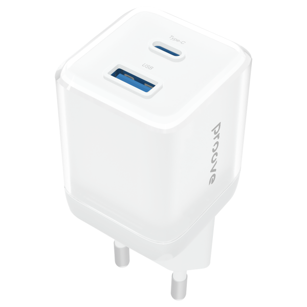 Wall Charger Proove Pure GaN Plus 30W (Type-C + USB) - Photo 2
