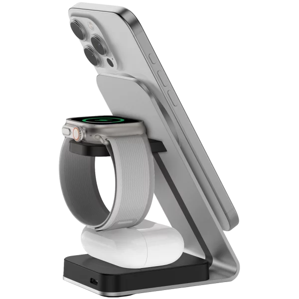 Wireless charger Proove Focus 3 in 1 Qi2.2 25W - photo 3