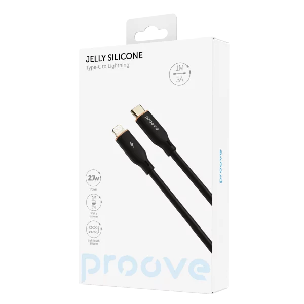 Cable Proove Jelly Silicone Type-C to Lightning 27W (1m) - Photo 4
