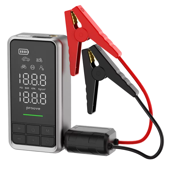 Car Jump Starter Proove 2 in 1 Air Jump + Pump 10400mAh 1000A - Photo 2