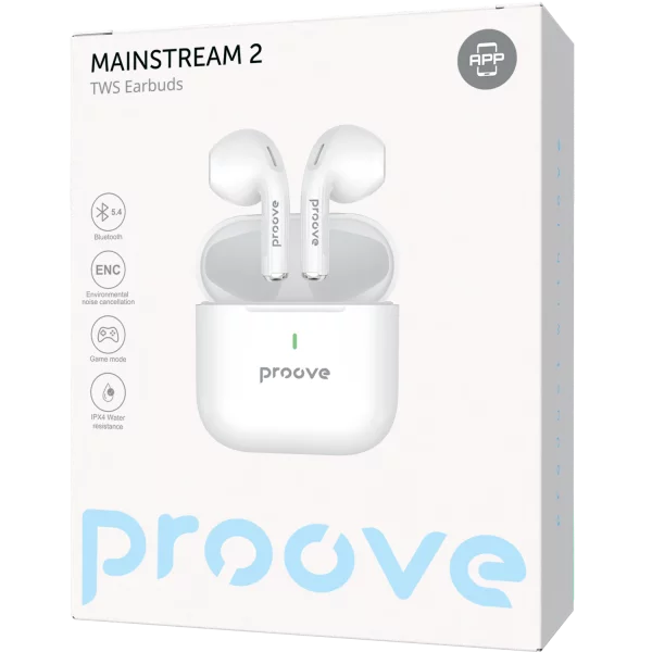 Wireless Earphones Proove Mainstream 2 TWS (APP) - Zdjęcie 3