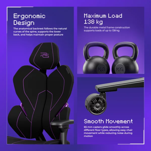 Ergonomic Gaming Chair Proove Gaming Respawn - Foto 11