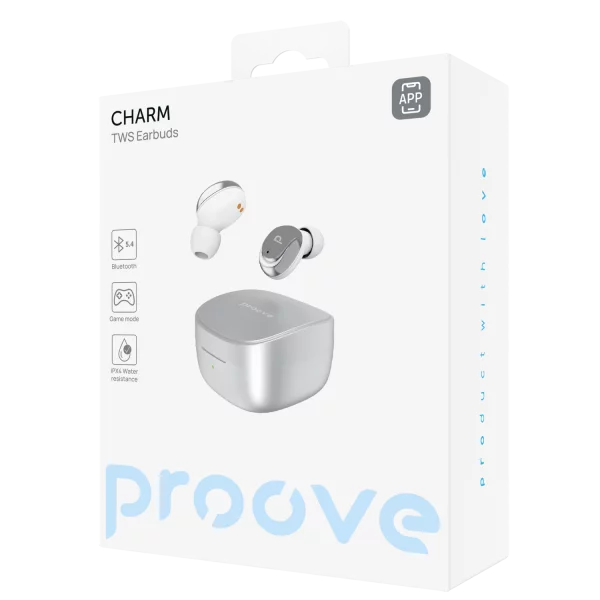 Wireless Earphones Proove Charm TWS (APP) - Zdjęcie 4