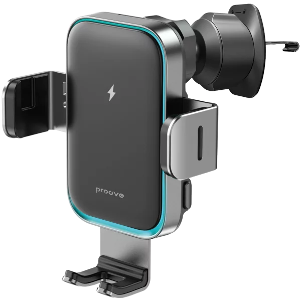 Car holder with wireless charger Proove Triple Clamp Pro 15W