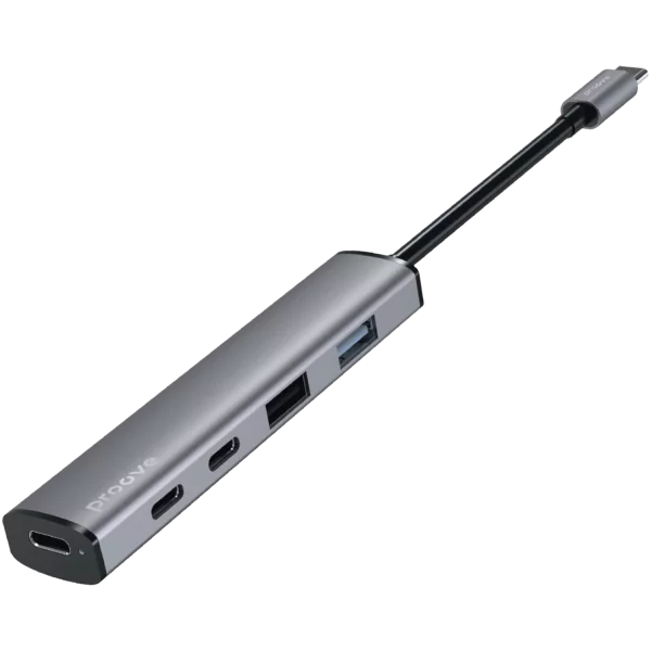 Type-C-HUB Proove Arc Link 5 in 1 (2*USB + 3*Type-C)