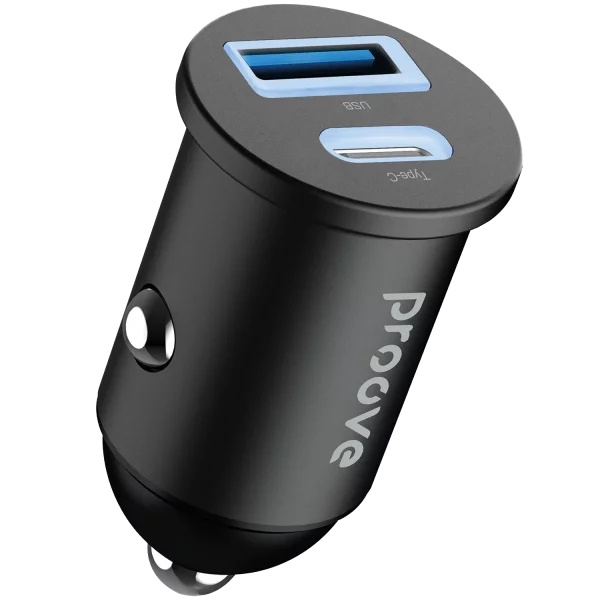 Car Charger Proove Tiny Power 30W (Type-C + USB)