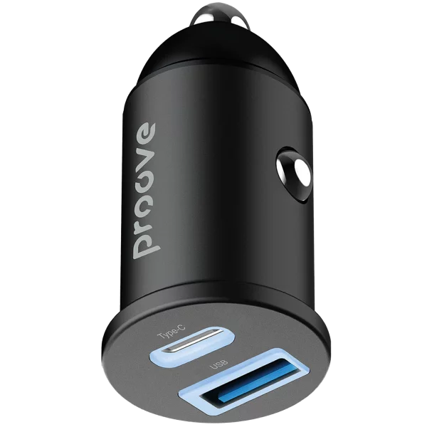 Car Charger Proove Tiny Power 30W (Type-C + USB) - Photo 1