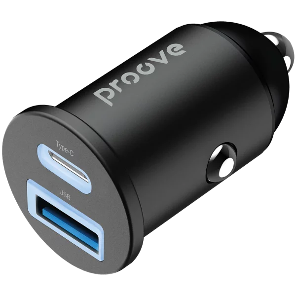 Car Charger Proove Tiny Power 30W (Type-C + USB) - Photo 2