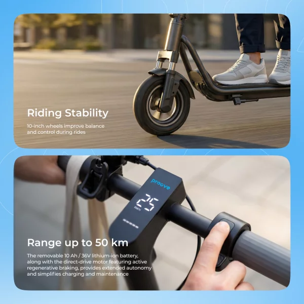 Electric Scooter Proove Model City Pulse - Zdjęcie 10