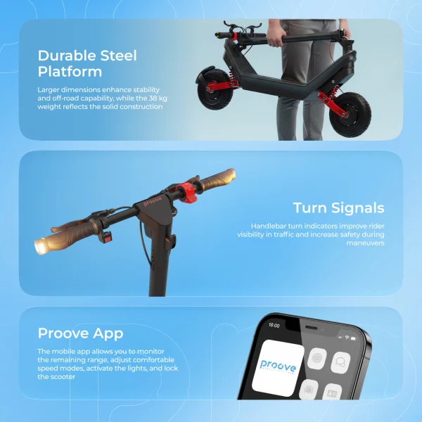 Electric Scooter Proove Model Dual Sport SE - foto 20