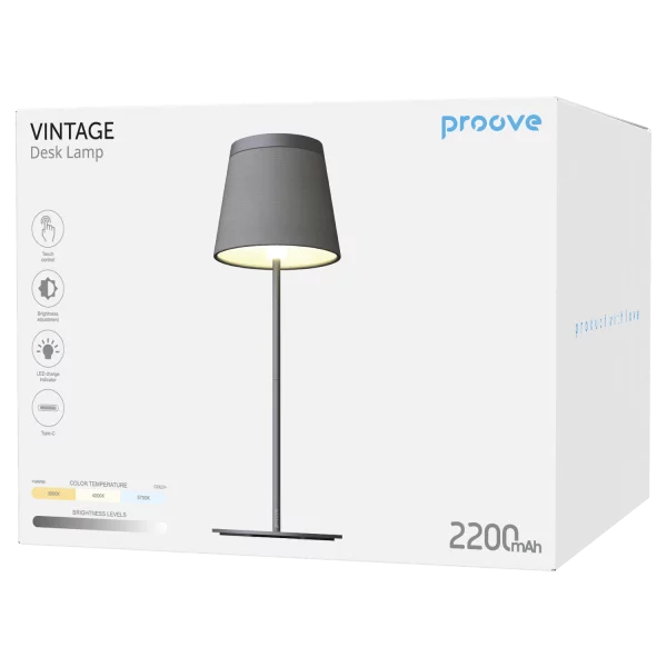Desk Lamp Proove Vintage 2200mAh - Photo 1