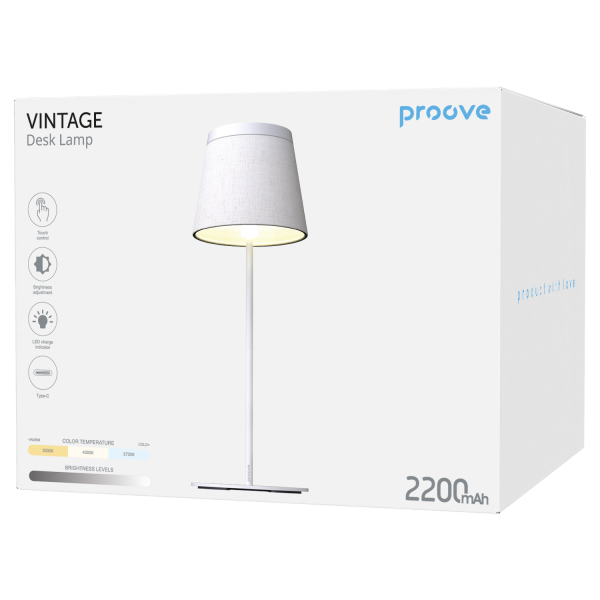 Desk Lamp Proove Vintage 2200mAh