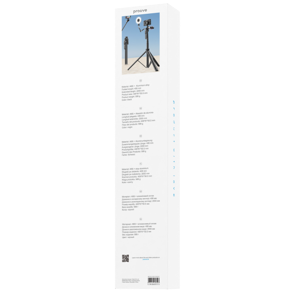 Tripod Proove Elevate X Selfie Stick (2046 mm) - Photo 1