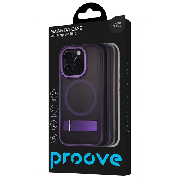 Proove Mainstay Case with Magnetic Ring iPhone 16 Plus - Photo 1