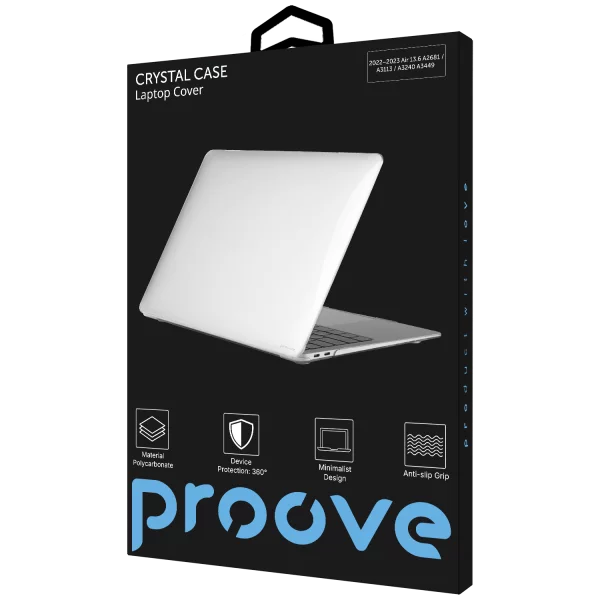 Laptop Cover Proove Crystal Сase 2022–2023 Air 13.6 A2681 / A3113 / A3240 A3449 - Foto 1