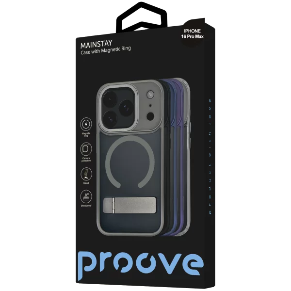 Proove Mainstay Case with Magnetic Ring iPhone 16 Pro Max - Photo 3
