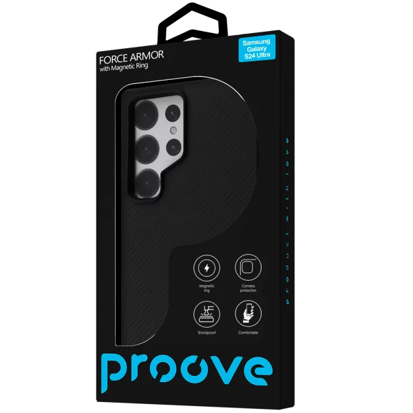 Proove Force Armor Case with Magnetic Ring Samsung Galaxy S24 Ultra - Foto 2