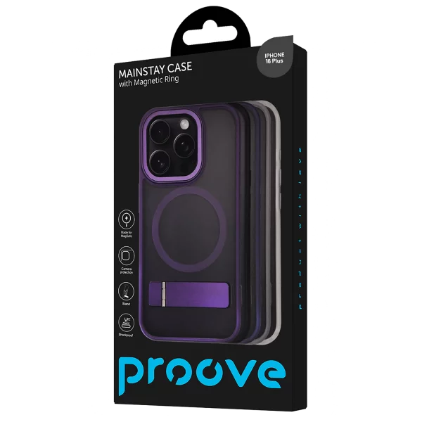 Proove Mainstay Case with Magnetic Ring iPhone 16 Plus - Photo 1