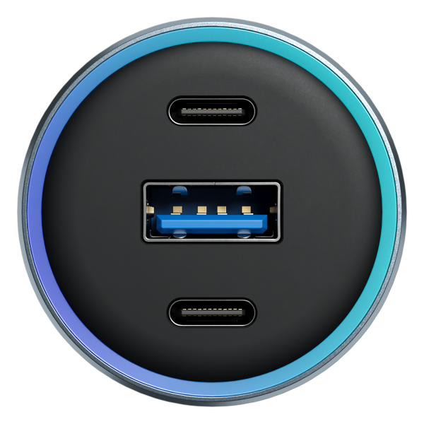 Car Charger Proove Super Charge 130W (2 Type-C + USB) - Photo 2