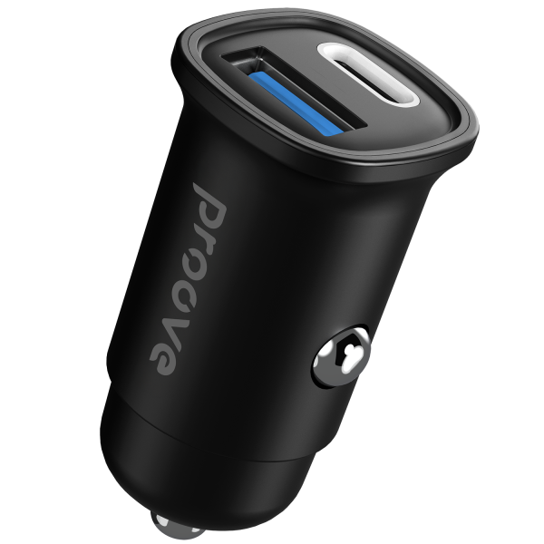 Car Charger Proove Flash 30W (Type-C + USB) + Cable  Type-C to Type-C - Photo 1