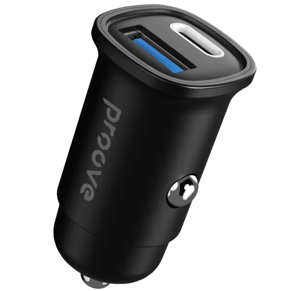 Car Charger Proove Flash 30W (Type-C + USB) + Cable  Type-C to Type-C - Photo 1