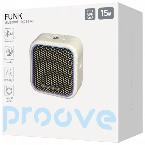 Portable Speaker Proove Funk 15W (APP) - foto 6