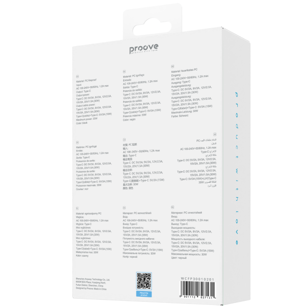 Сharger Proove Fixtape Type-C 30W With Retractable Cable - Photo 1