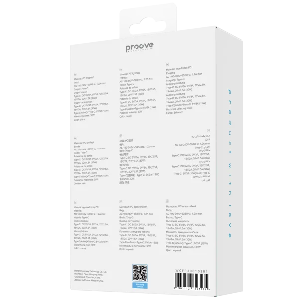 Wall Charger Proove Fixtape Type-C 30W With Retractable Cable - Photo 4