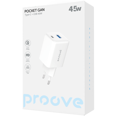 Pocket Gan 45W Type-C + USB