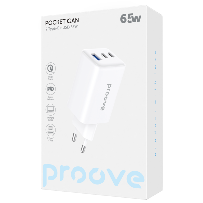 Pocket GaN 65W (2 Type-C + USB)