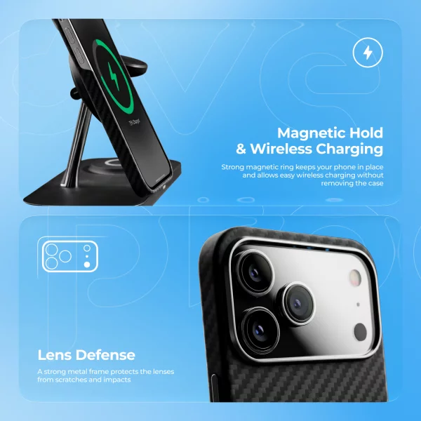 Proove Carbon Slim with Magnetic Ring iPhone 13 Pro Max - photo 3