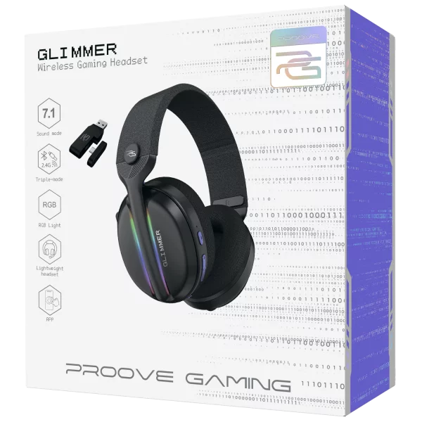 Бездротові ігрові навушники Proove Gaming Glimmer - фото 10