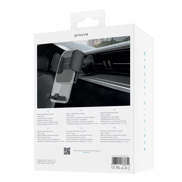 Car Holder Proove Crystal Clamp Plus Air Outlet Car Mount - Photo 2