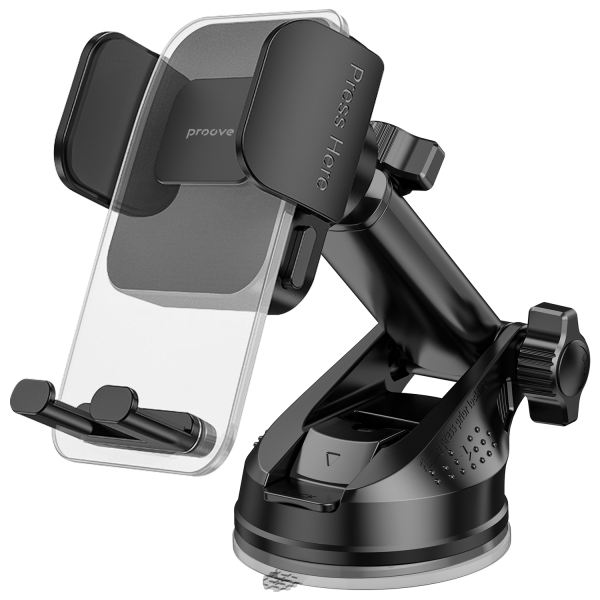 Car Holder Proove Crystal Clamp Plus Suction Type Car Mount - Photo 2