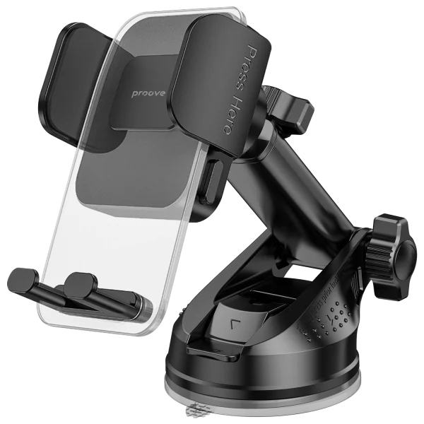 Car Holder Proove Crystal Clamp Plus Suction Type Car Mount