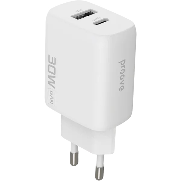 Wall Charger Proove Silicone Power 2 30W (Type-C + USB)