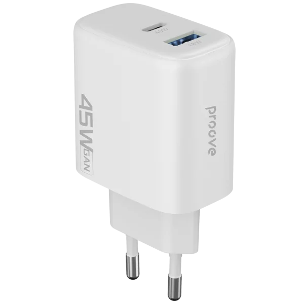 Wall Charger Proove Silicone Power 2 45W (Type-C+USB)