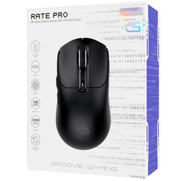 Wireless Mouse Proove Gaming Rate Pro + charging station - Photo 5