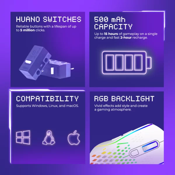 Wireless Mouse Proove Gaming Buzz - 照片 8