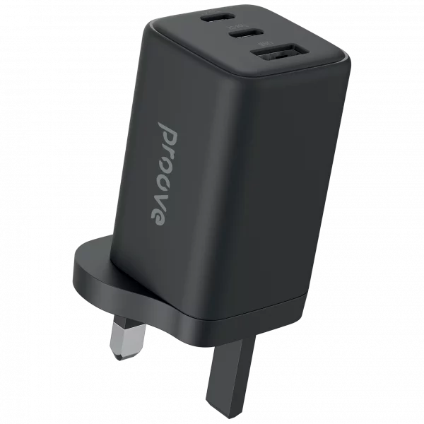 Wall Charger Proove Pocket GaN 65W (2*Type-C + USB) UK