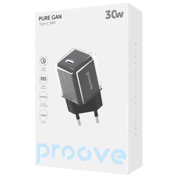 Wall Charger Proove Pure GaN 30W (Type-C)