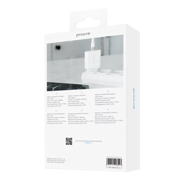 Wall Charger Proove Rapid 20W (Type-C) - Photo 2